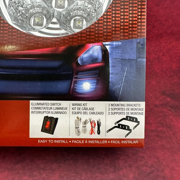 AXXENT LED BLAZER INTERNATIONAL AX4050K 4" ROUND AUXILIARY LIGHT KIT, 12 V NEW - Picture 5 of 10